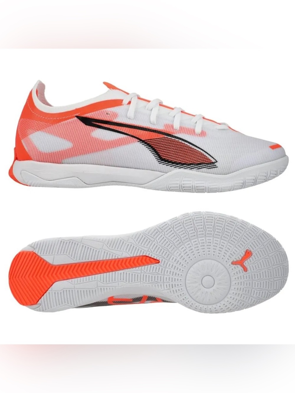 Brand New PUMA ULTRA 5 MATCH IT UNLIMITED - PUMA WHITE/PUMA BLACK/GLOWING RED